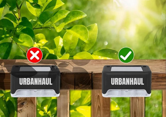 URBANHAUL Solar Fence Light - Product View